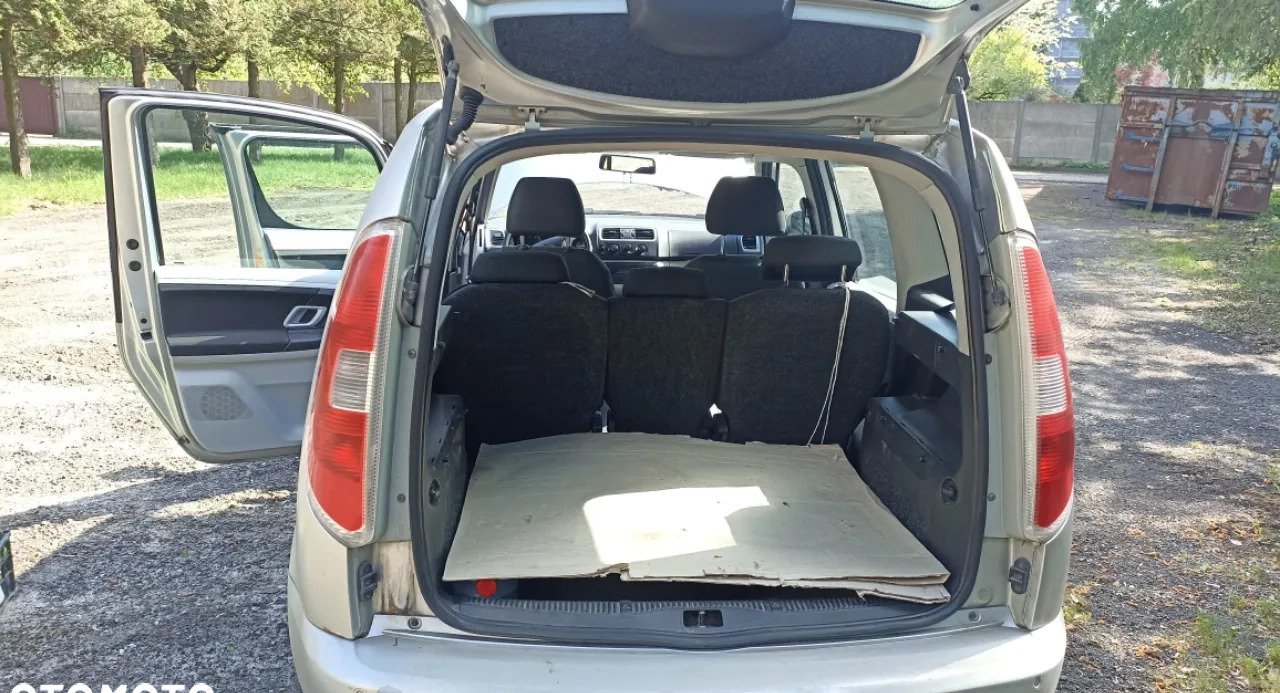 Skoda Roomster cena 9800 przebieg: 278075, rok produkcji 2006 z Częstochowa małe 79